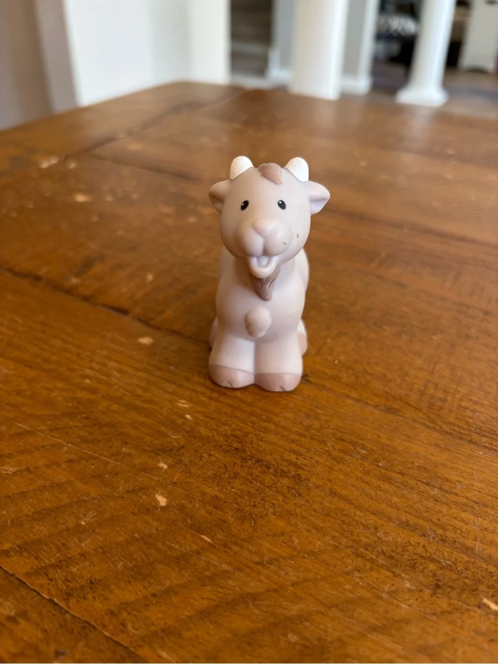 Fisher Price Little People grey goat as is